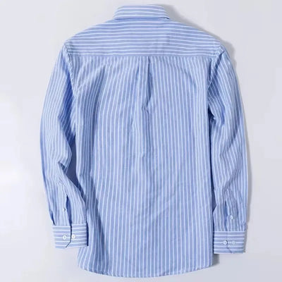 Plus 5XL 6XL Mens Oxford Shirts 100% Cotton Spring Long Sleeve Casual Business Formal Dress Shirt Regular Fit Social Man Clothes