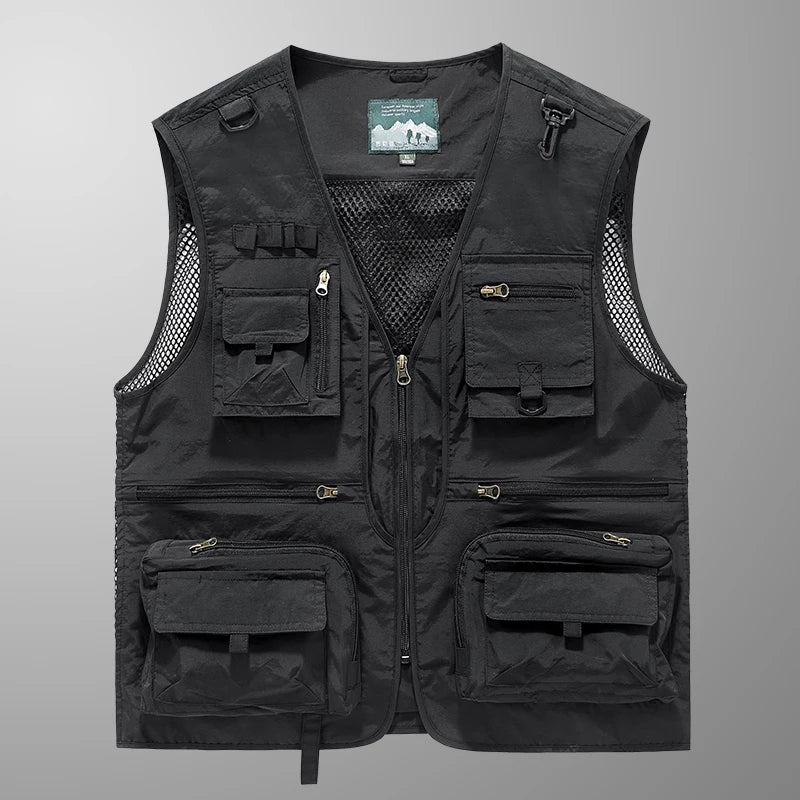 2024 New Spring, Autumn, and Summer Versatile Items in Stock, Fashionable and Trendy Wearing Vests,  Men's Wear, Shopping an