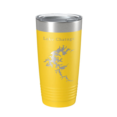 Lake Chatuge Map Tumbler Travel Mug Insulated Laser Engraved Coffee Cup Georgia North Carolina 20 oz-19