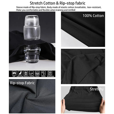 Men's Long Sleeve Combat Shirt 1/4 Zipper Ripstop Cotton Tactical Shirts Navy Blue Camoufalge Airsoft T Shirts