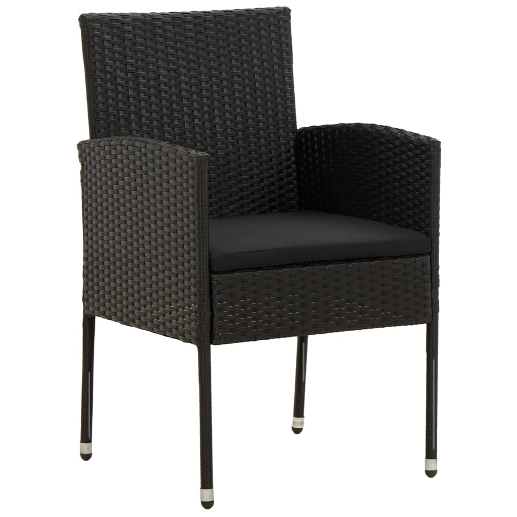 vidaXL Patio Dining Set Garden Outdoor Wicker Conversational Set PE Rattan-0