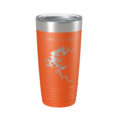 Lake Chatuge Map Tumbler Travel Mug Insulated Laser Engraved Coffee Cup Georgia North Carolina 20 oz-17