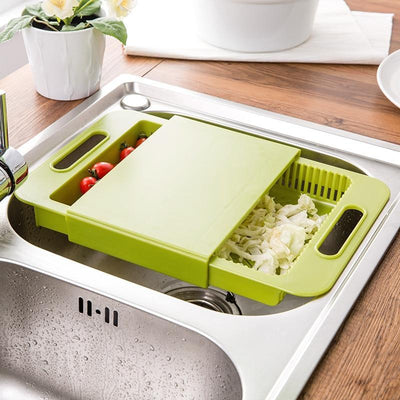 Sinks Drain Basket Cutting Board Vegetable Meat Tools Kitchen Accessories Chopping Board